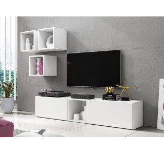 RAFA biela 08, obývačková zostava