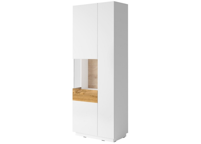 STACEY biely lesk 12, vitrína ľavá STACEY biely lesk 12, vitrína ľavá