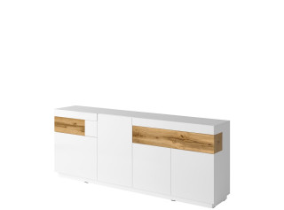 STACEY biely lesk 25, komoda