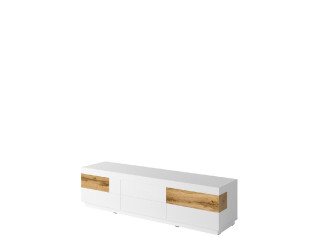 STACEY biely lesk 40, TV stolík STACEY biely lesk 40, TV stolík