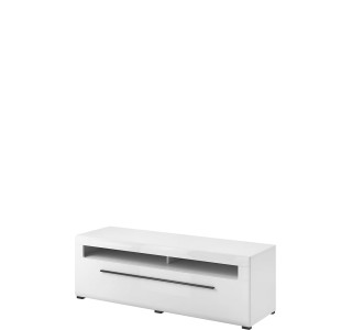 TASHIA biela/biely lesk 41, TV stolík