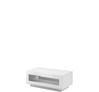 TASHIA biela/biely lesk 99, konferenčný stolík