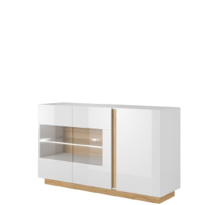 ARCO - CITY biely lesk 138, vitrína