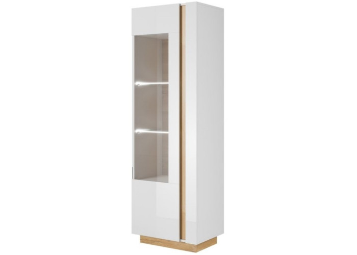 ARCO - CITY biely lesk 60, vitrína ARCO - CITY biely lesk 60, vitrína