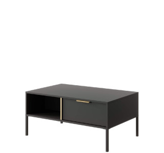 LIEGE antracit LAW2S, konferenčný stolík
