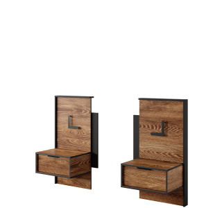 MESSINA KOM1S, nočný stolík (sada 2ks)