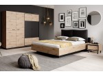 VARADERO LOZ160, manželská posteľ s úložným priestorom 160x200 cm