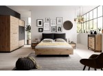 NARDO LOZ160, manželská posteľ s úložným priestorom 160x200 cm