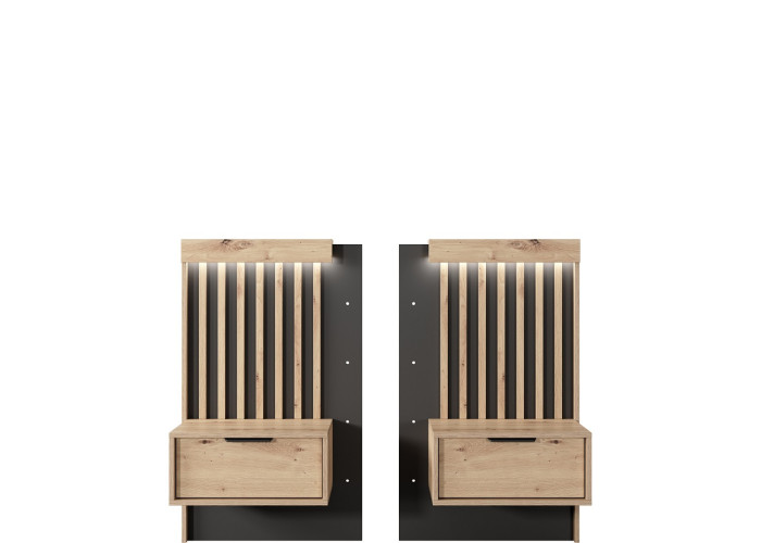 TANZA KOM1S, nočný stolík (sada 2ks) TANZA KOM1S, nočný stolík (sada 2ks)