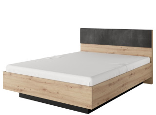 TANZA LOZ160, manžeská posteľ s úložným priestorom 160x200 cm