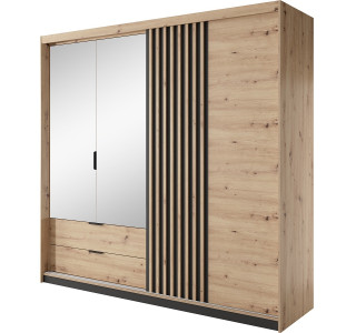 TANZA SZF220, šatníková skriňa