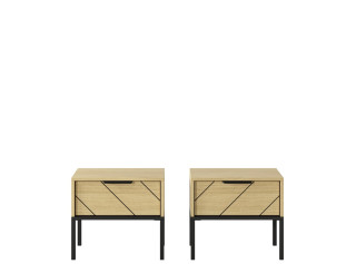 VARADERO KOM1S, nočný stolík (sada 2ks)
