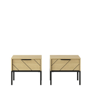 VARADERO KOM1S, nočný stolík (sada 2ks)