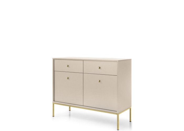 MONTRE sandy beige/zlaté nohy KSZ104, komoda