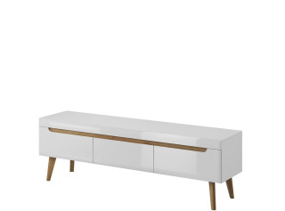 NORDI biely lesk NRTV160, TV stolík NORDI biely lesk NRTV160, TV stolík