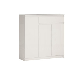 ARMADIO A2 3D1S biela, komoda