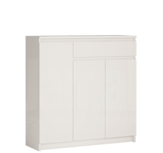 ARMADIO A2 3D1S biela, komoda