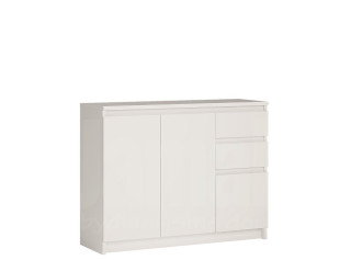 ARMADIO A1 3D2S biela, komoda