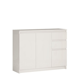 ARMADIO A1 3D2S biela, komoda