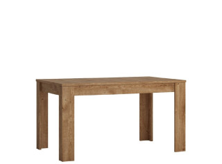 FLEURY dub ribbeck T03, rozkladací jedálenský stôl v rozmere 140-180 x 85 cm