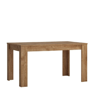 FLEURY dub ribbeck T03, rozkladací jedálenský stôl v rozmere 140-180 x 85 cm