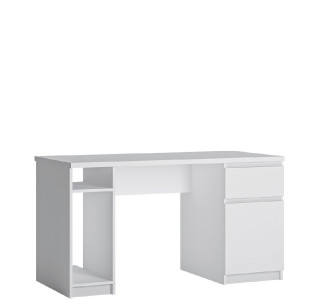 FLEURY biela alpská B01, písací stôl