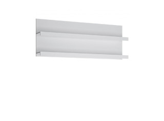 FLEURY biela alpská P01, závesná polica