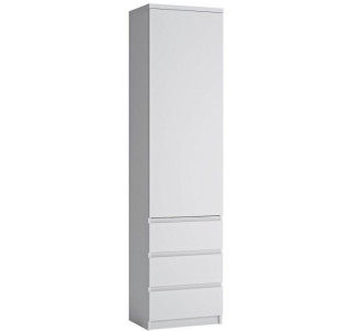 FLEURY biela alpská S01, policová skriňa