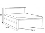 MONTANA Z02 posteľ s rozmermi 120x200cm