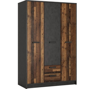 NORO S02 šatníkovo-policová skriňa