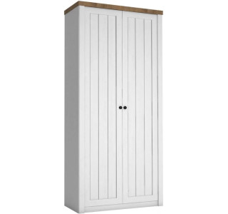 PROVANCE sosna andersen S2D, šatníková skriňa