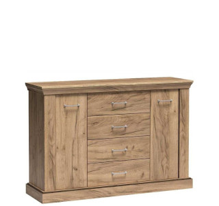 ANTICA dub craft zlatý A-01, komoda