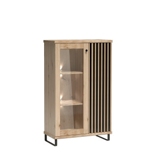 CALI C03-KN, vitrína na kovových nohách