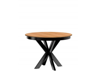 FONTI F10, okrúhly rozkladací jedálenský stôl 110-150x110 cm FONTI F10, okrúhly rozkladací jedálenský stôl 110-150x110 cm