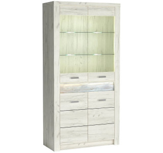 INDIANAPOLIS dub craft biely I03, vitrína