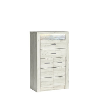 INDIANAPOLIS dub craft biely I06, komoda