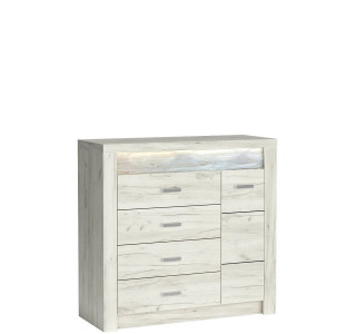 INDIANAPOLIS dub craft biely I17, komoda