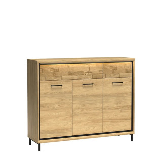 MEDIOLAN M07-KN, komoda na kovových nohách