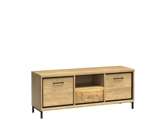 MEDIOLAN M12-KN, TV stolík na kovových nohách MEDIOLAN M12-KN, TV stolík na kovových nohách