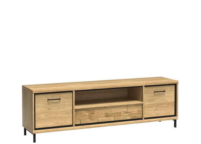 MEDIOLAN M13-KN, TV stolík na kovových nohách MEDIOLAN M13-KN, TV stolík na kovových nohách