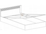 NATURAL N17, manželská posteľ s úložným priestorom 160x200 cm