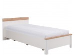 SANBERG 19, jednolôžková posteľ 90x200 cm s roštom
