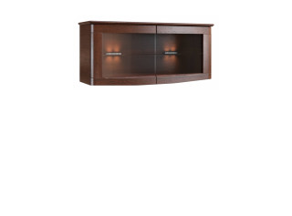 BARI závesná vitrína s osvetlením 2DS 