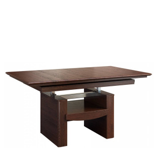 BARI konferenčný stolík rozložiteľný na jedálenský stôl s pneumatickým dvíhaním