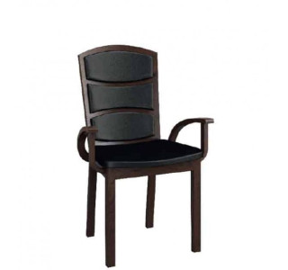 BARI jedálenská stolička s podrúčkami ROMA III