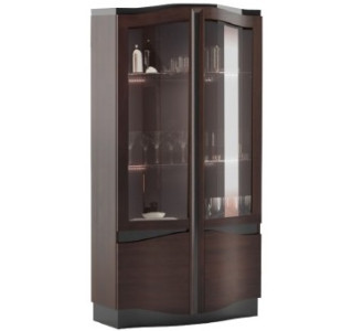 DIUNA dvojdverová vitrína 2DS2D s osvetlením