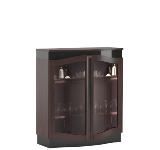 DIUNA nízka vitrína 2DS s osvetlením