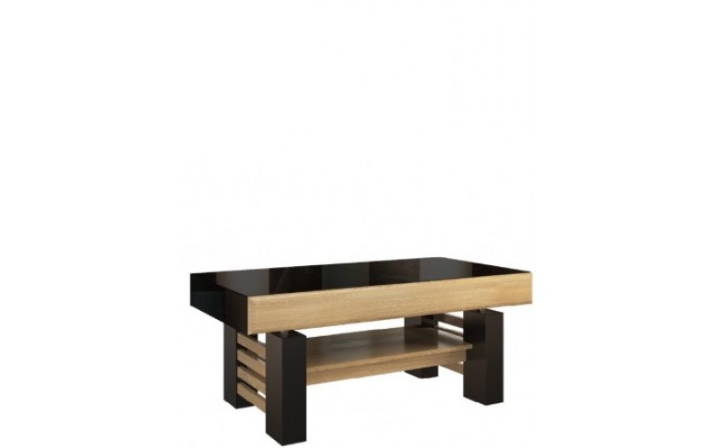 MAGANDA konferenčný stolík rozložiteľný na jedálenský stôl II v rozmere 120-160 x 70 cm