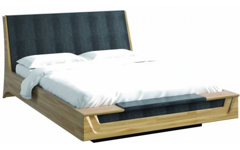 MAGANDA A masívna posteľ 140x200 cm s úložným priestorom