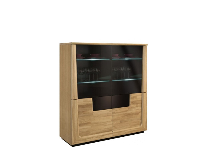 MAGANDA nízka vitrína s osvetlením MAGANDA nízka vitrína s osvetlením